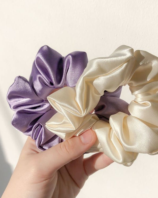 Silk Scrunchies (Prevents hair breakage)